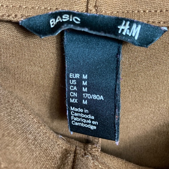H&M Brown Leggings Medium - Picture 6 of 6